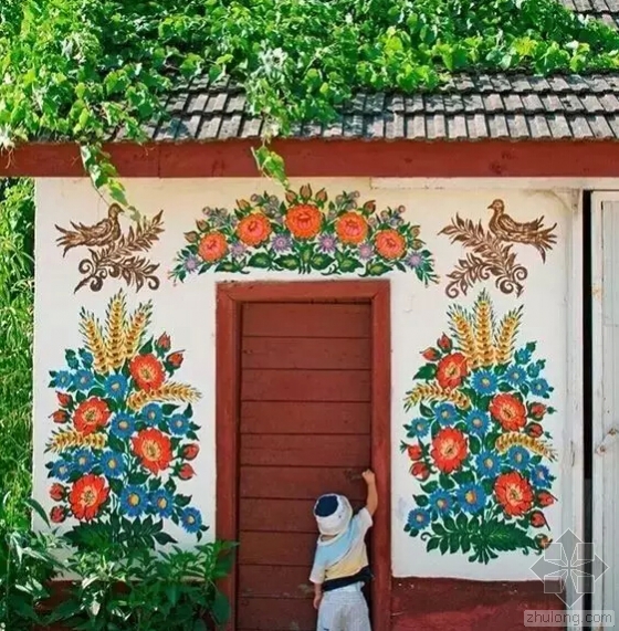 世界上最“花”村庄 美得一塌糊涂！
