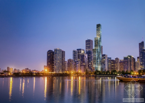 Studio Gang设计超高层芝加哥Vista大厦