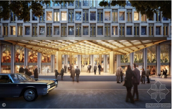 大卫.奇普菲尔德被选为由沙里宁设计的美国驻伦敦大使馆的重建建筑师