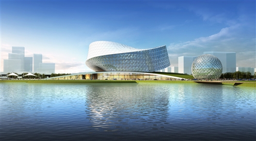 河南郑州新地标科技馆新馆公布