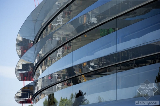 苹果飞船总部大楼细节：楼板设计大赞