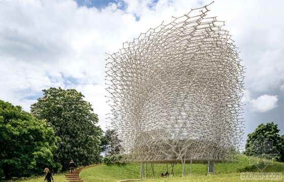 米兰世博会上惊艳蜂巢展馆现已重建