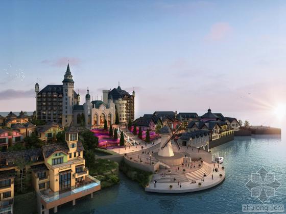 中泰华翰：云南省绥江县—“润红?湖心岛”规划建筑方案设计