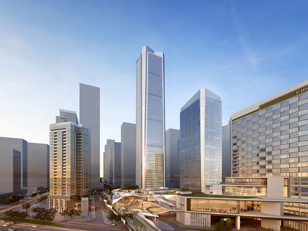 美国GP和LEAD 8共同设计鸿荣源深圳前海冠泽商业综合体