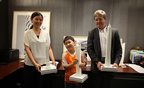 建筑“神童”参观KPF总部