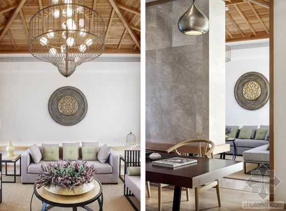 木韵清远妙造自然，贵谷简约中式样板间设计