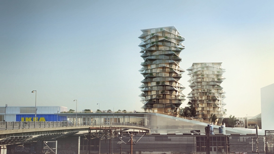 BIG在哥本哈根设计“仙人掌大厦”
