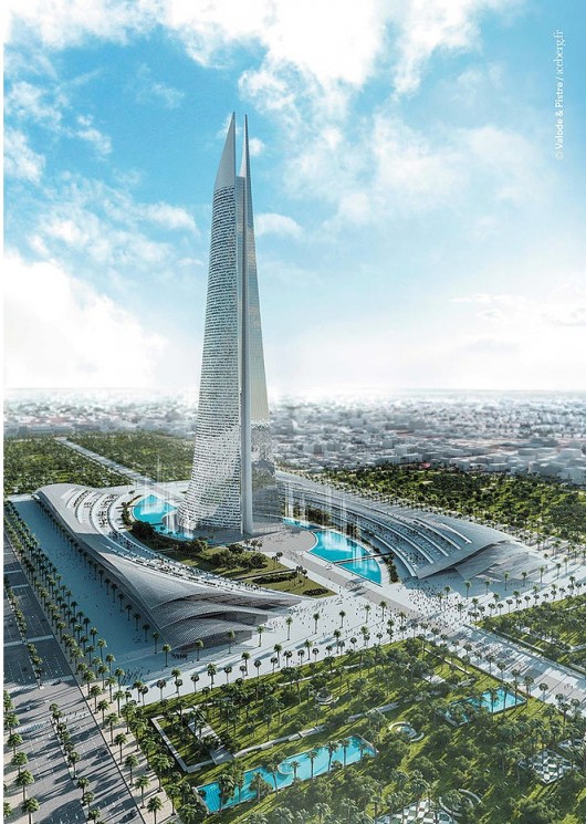 Valode&Pistre设计的非洲最高的大厦即将动工 