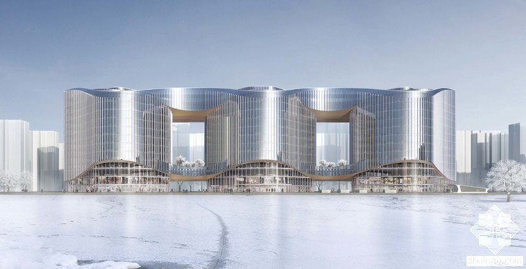 Aedas为中国郑州设计全新垂直城市空间体块 