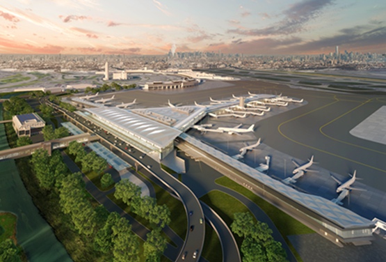 格雷姆肖领导设计纽瓦克机场新航站