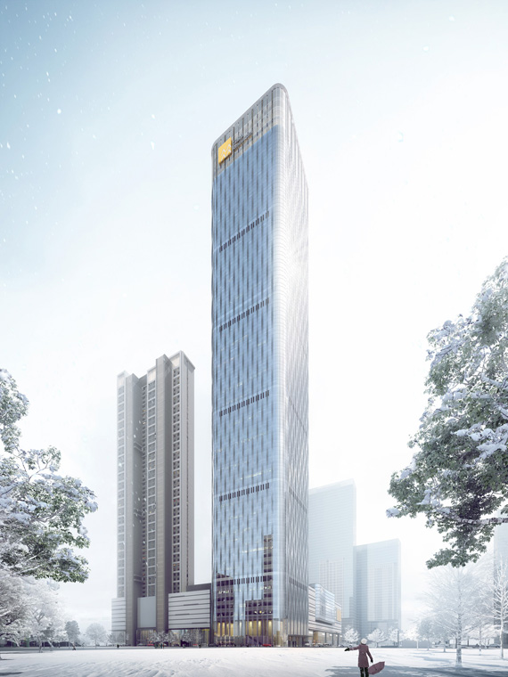 GP和LEAD8在长春为华润设计第三个综合体及塔楼