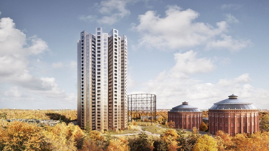 赫尔佐格-德梅隆在斯德哥尔摩设计圆形大楼